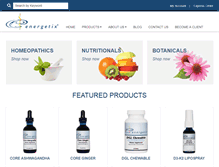 Tablet Screenshot of goenergetix.com